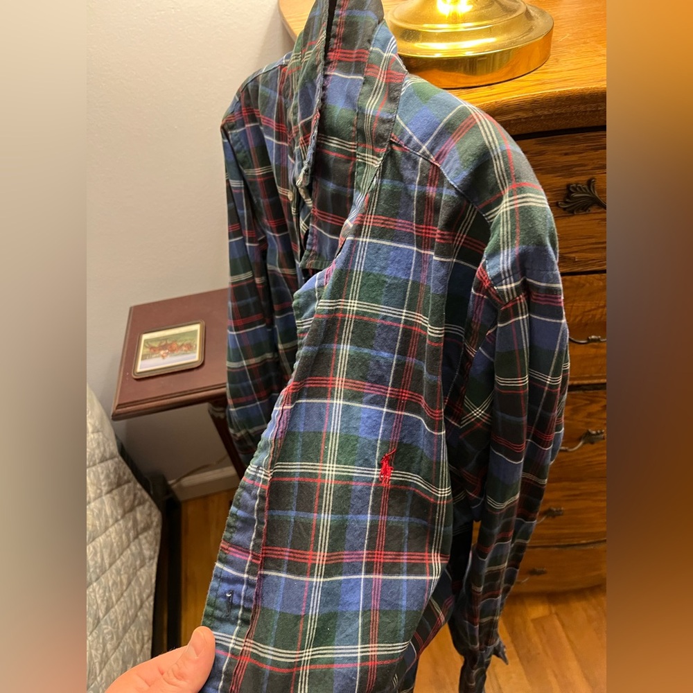 Ralph Lauren button down L - Picture 3 of 5